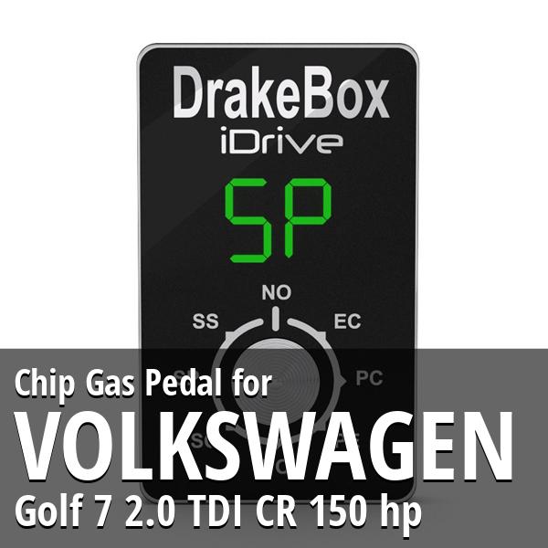 Chip Volkswagen Golf 7 2.0 TDI CR 150 hp Gas Pedal