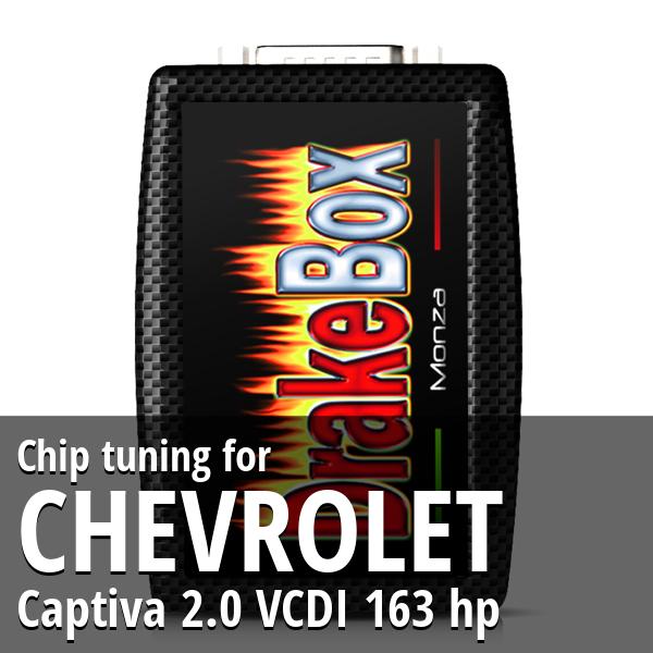 Chip tuning Chevrolet Captiva 2.0 VCDI 163 hp
