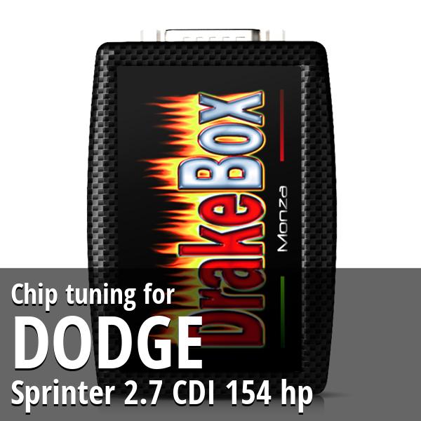 Chip tuning Dodge Sprinter 2.7 CDI 154 hp