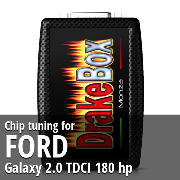 Chip tuning Ford Galaxy 2.0 TDCI 180 hp