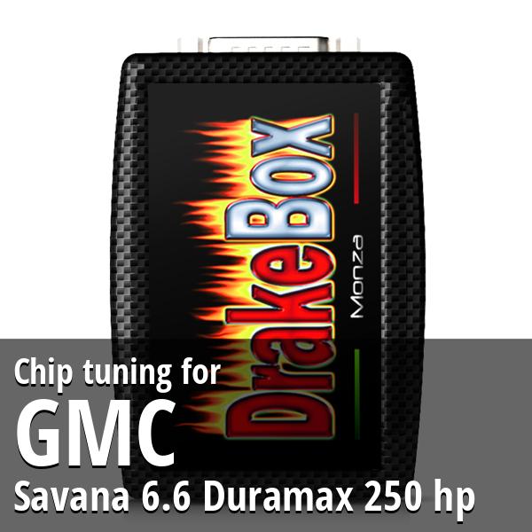 Chip tuning GMC Savana 6.6 Duramax 250 hp