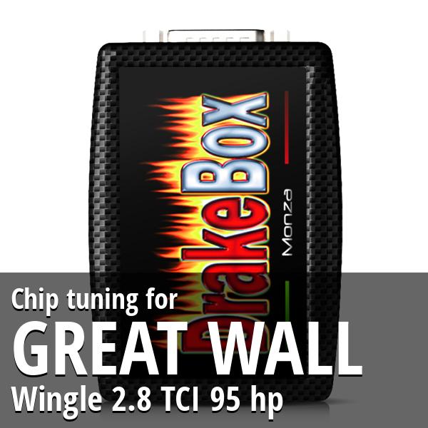 Chip tuning Great Wall Wingle 2.8 TCI 95 hp