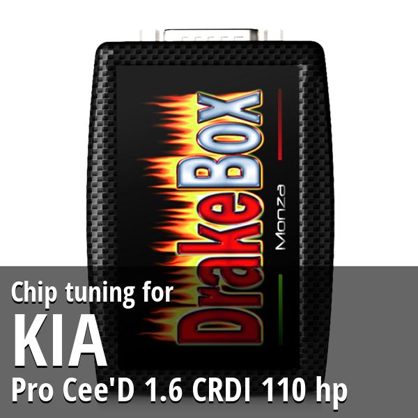 Chip tuning Kia Pro Cee'D 1.6 CRDI 110 hp