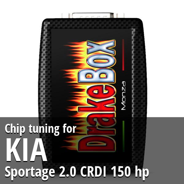 Chip tuning Kia Sportage 2.0 CRDI 150 hp