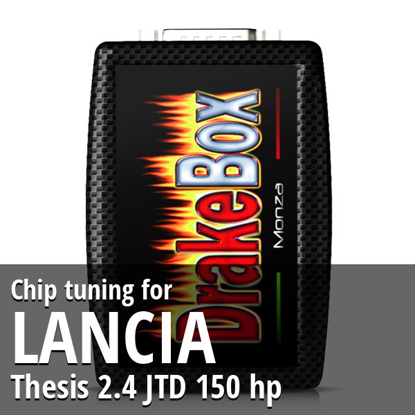 Chip tuning Lancia Thesis 2.4 JTD 150 hp