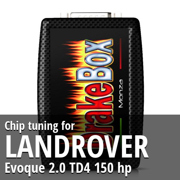 Chip tuning Landrover Evoque 2.0 TD4 150 hp
