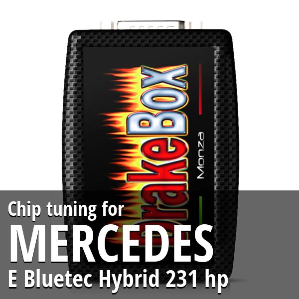 Chip tuning Mercedes E Bluetec Hybrid 231 hp