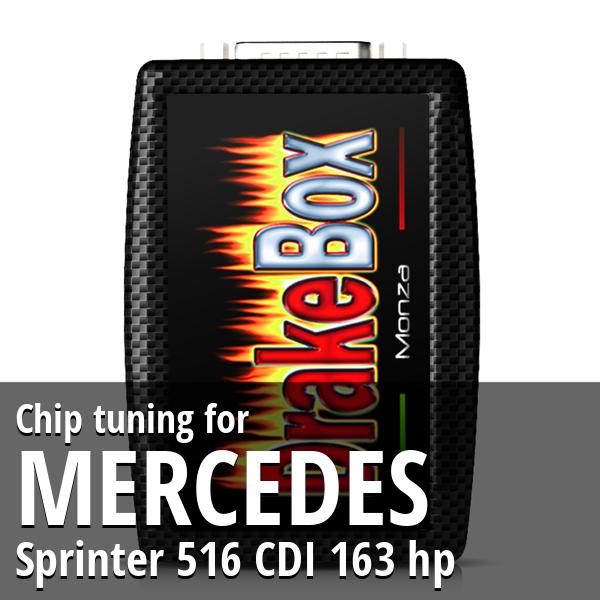 Chip tuning Mercedes Sprinter 516 CDI 163 hp