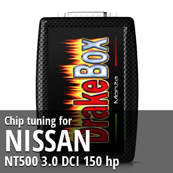 Chip tuning Nissan NT500 3.0 DCI 150 hp