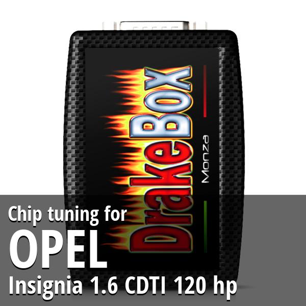 Chip tuning Opel Insignia 1.6 CDTI 120 hp