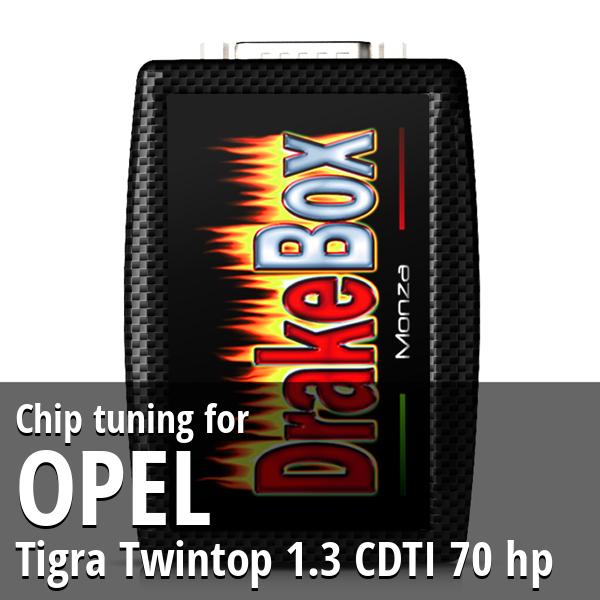 Chip tuning Opel Tigra Twintop 1.3 CDTI 70 hp