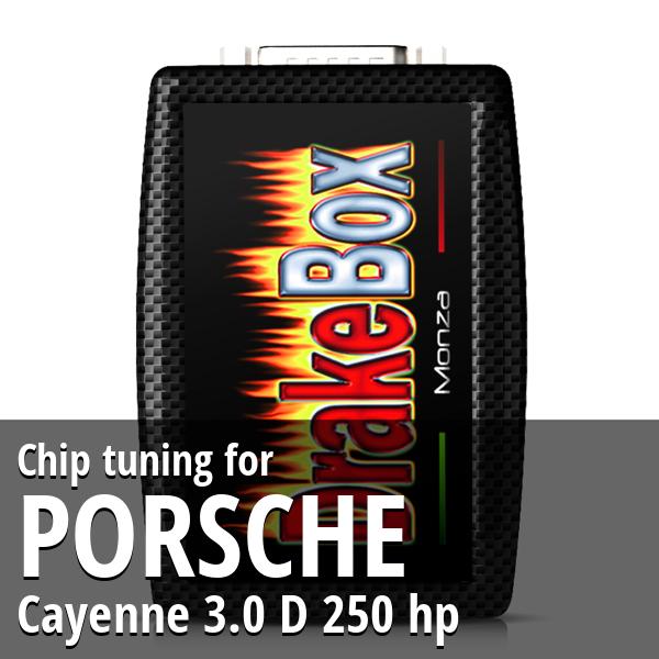 Chip tuning Porsche Cayenne 3.0 D 250 hp