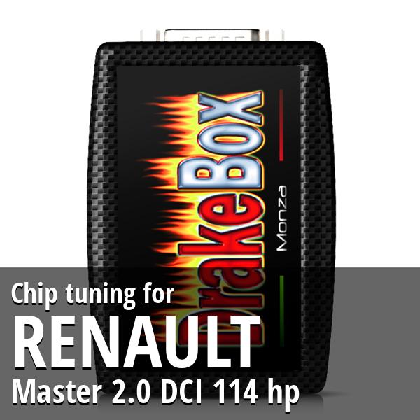 Chip tuning Renault Master 2.0 DCI 114 hp