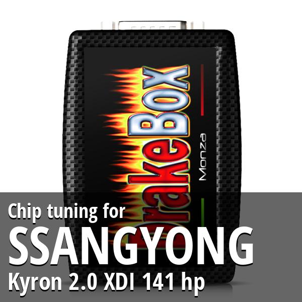 Chip tuning Ssangyong Kyron 2.0 XDI 141 hp