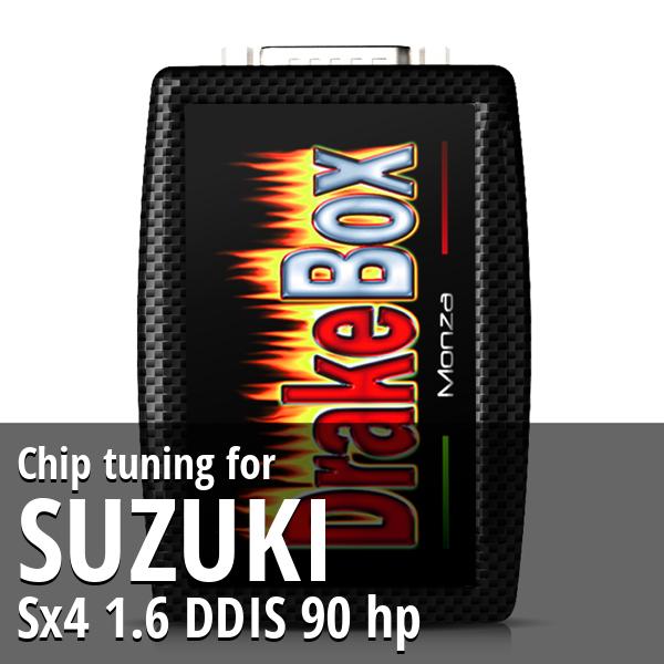 Chip tuning Suzuki Sx4 1.6 DDIS 90 hp