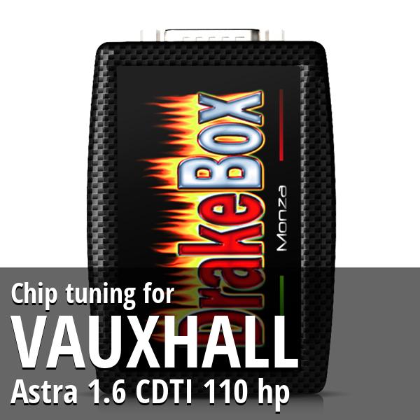 Chip tuning Vauxhall Astra 1.6 CDTI 110 hp