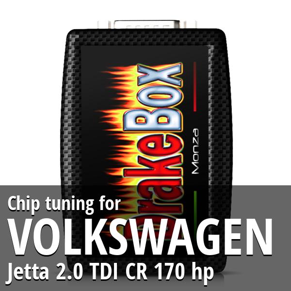 Chip tuning Volkswagen Jetta 2.0 TDI CR 170 hp