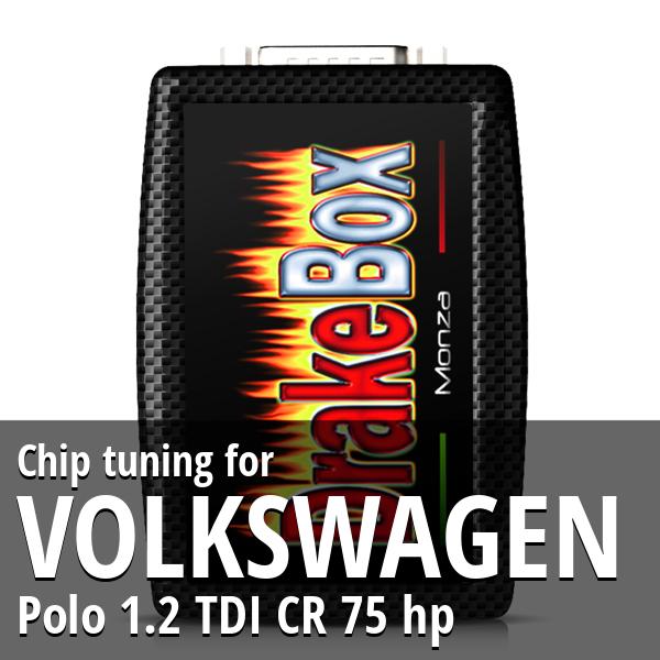 Chip tuning Volkswagen Polo 1.2 TDI CR 75 hp
