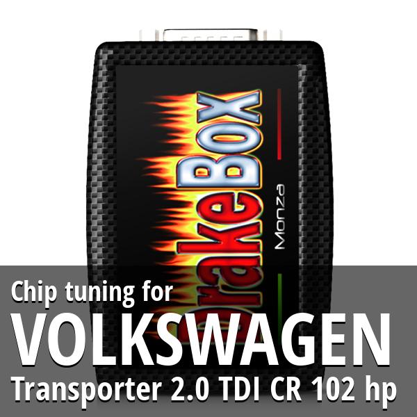 Chip tuning Volkswagen Transporter 2.0 TDI CR 102 hp