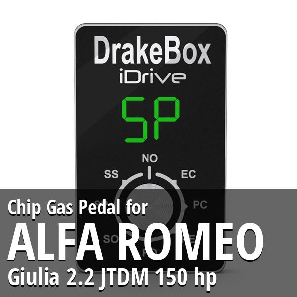 Chip Alfa Romeo Giulia 2.2 JTDM 150 hp Gas Pedal