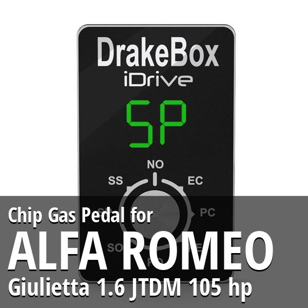 Chip Alfa Romeo Giulietta 1.6 JTDM 105 hp Gas Pedal