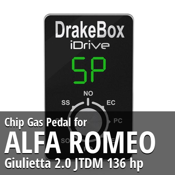 Chip Alfa Romeo Giulietta 2.0 JTDM 136 hp Gas Pedal