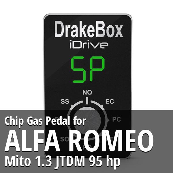 Chip Alfa Romeo Mito 1.3 JTDM 95 hp Gas Pedal