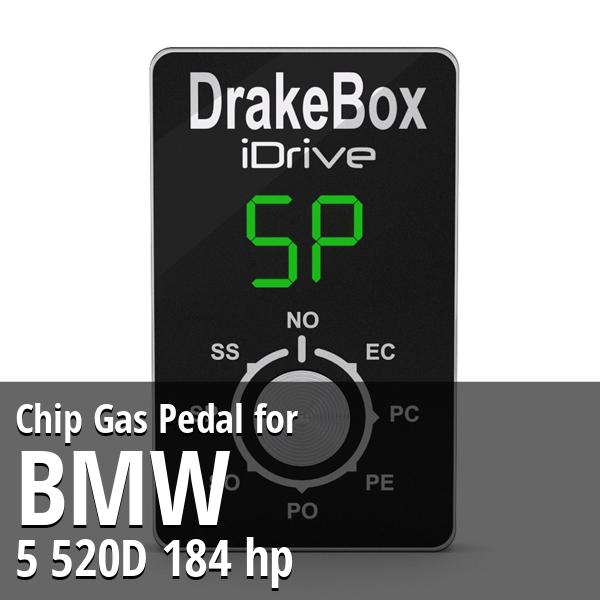 Chip Bmw 5 520D 184 hp Gas Pedal