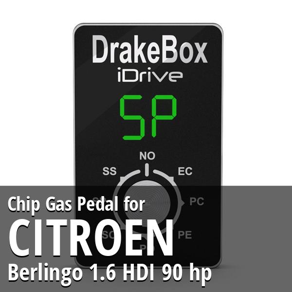Chip Citroen Berlingo 1.6 HDI 90 hp Gas Pedal