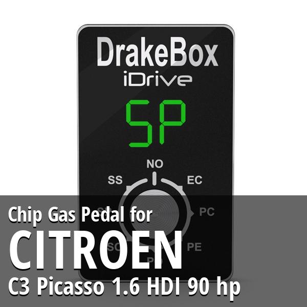 Chip Citroen C3 Picasso 1.6 HDI 90 hp Gas Pedal