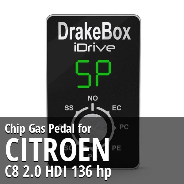 Chip Citroen C8 2.0 HDI 136 hp Gas Pedal