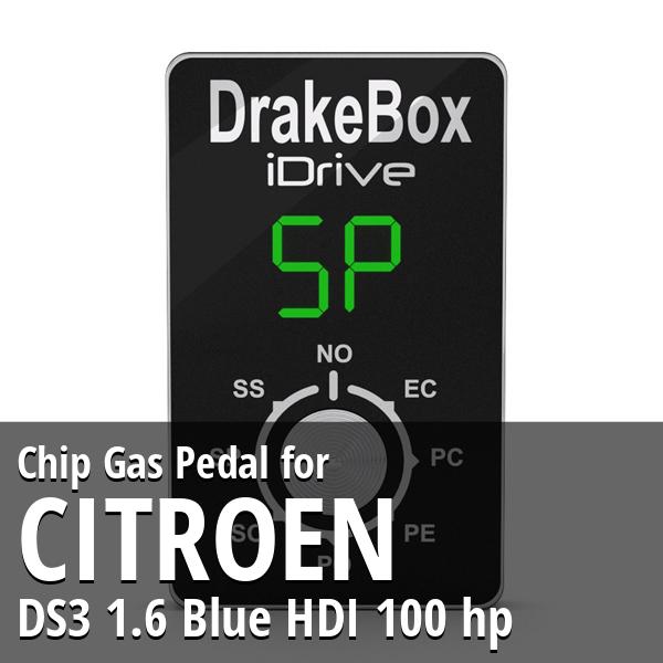 Chip Citroen DS3 1.6 Blue HDI 100 hp Gas Pedal