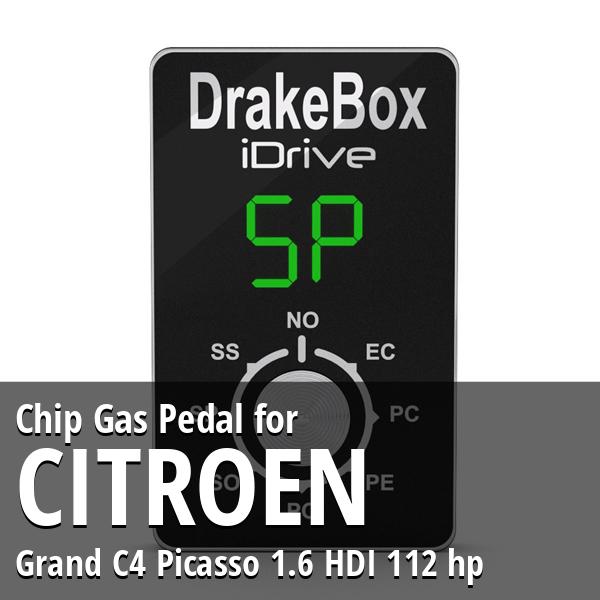 Chip Citroen Grand C4 Picasso 1.6 HDI 112 hp Gas Pedal
