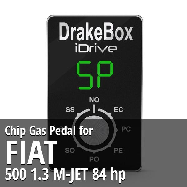 Chip Fiat 500 1.3 M-JET 84 hp Gas Pedal