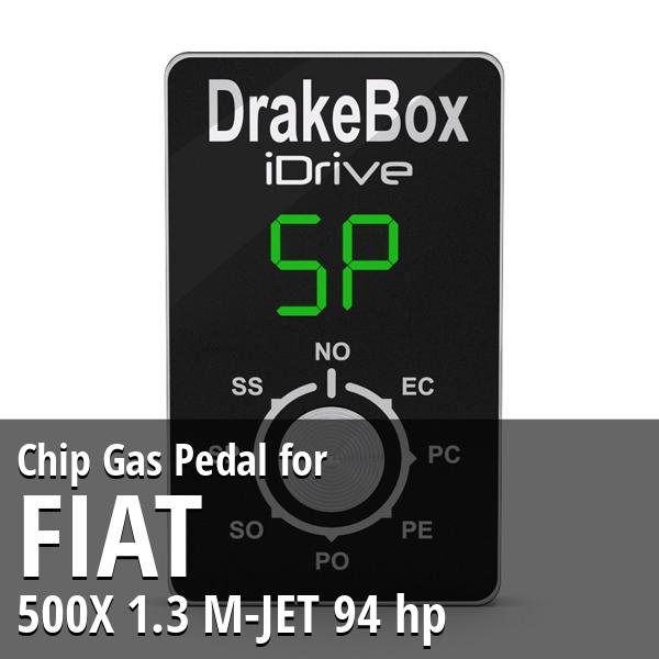 Chip Fiat 500X 1.3 M-JET 94 hp Gas Pedal