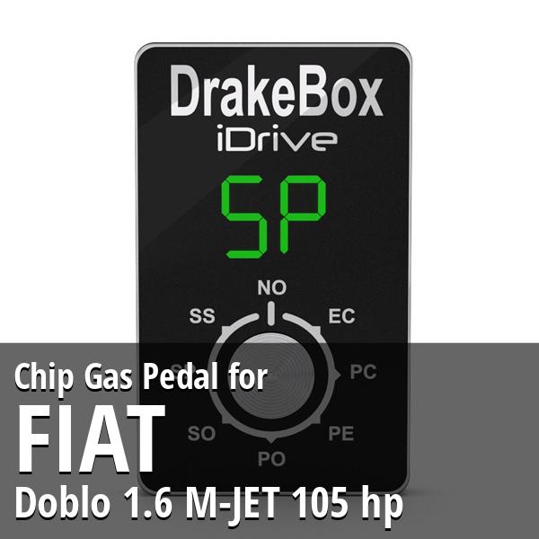 Chip Fiat Doblo 1.6 M-JET 105 hp Gas Pedal