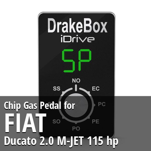 Chip Fiat Ducato 2.0 M-JET 115 hp Gas Pedal