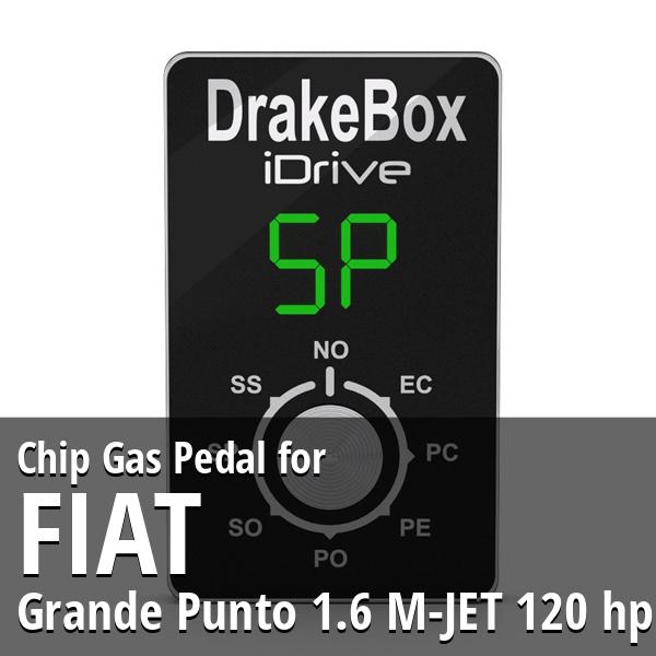 Chip Fiat Grande Punto 1.6 M-JET 120 hp Gas Pedal
