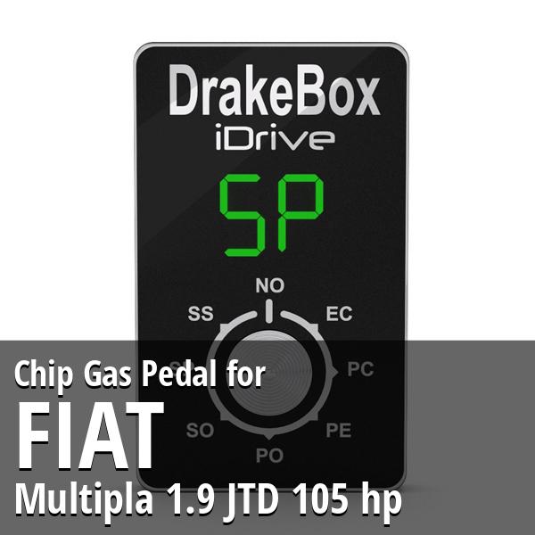 Chip Fiat Multipla 1.9 JTD 105 hp Gas Pedal