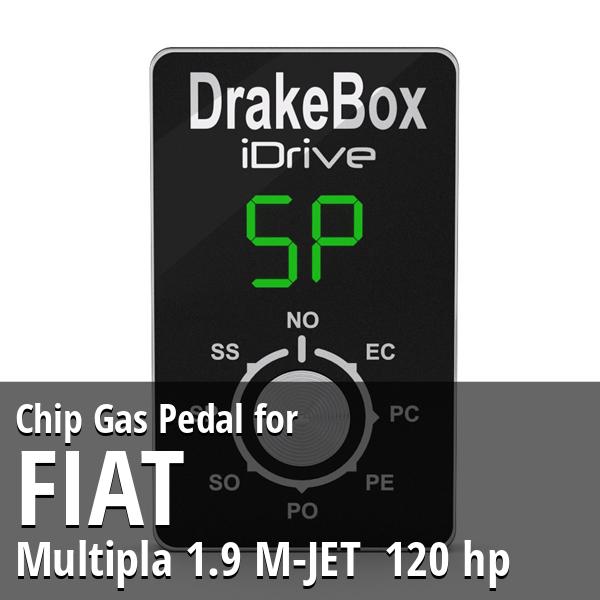 Chip Fiat Multipla 1.9 M-JET 120 hp Gas Pedal