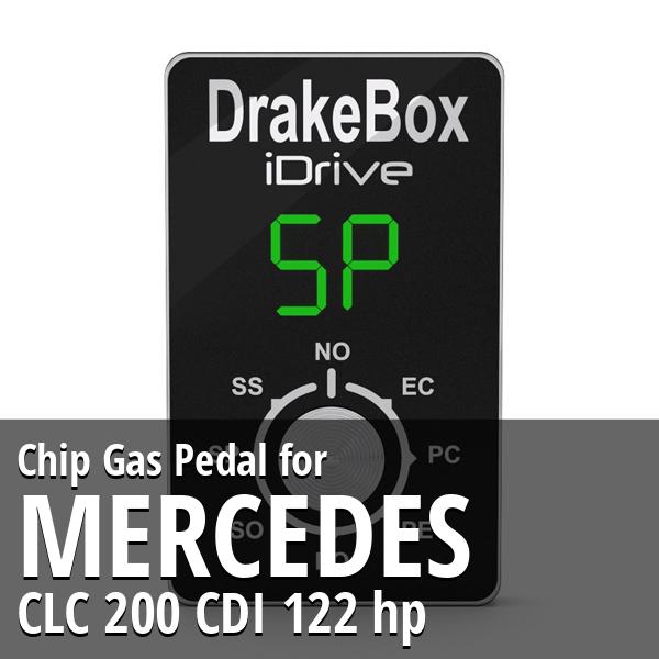 Chip Mercedes CLC 200 CDI 122 hp Gas Pedal