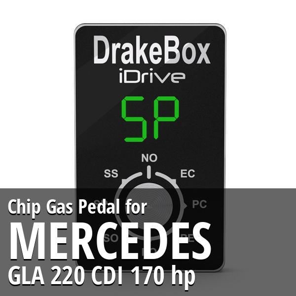 Chip Mercedes GLA 220 CDI 170 hp Gas Pedal
