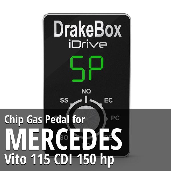 Chip Mercedes Vito 115 CDI 150 hp Gas Pedal