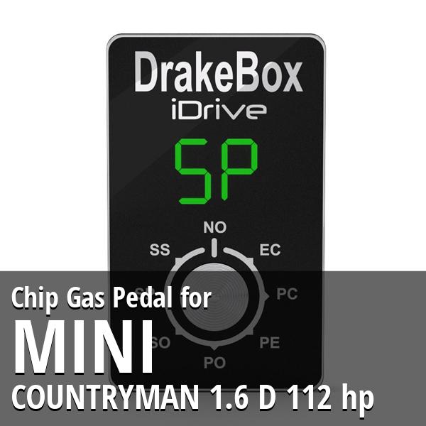 Chip Mini COUNTRYMAN 1.6 D 112 hp Gas Pedal