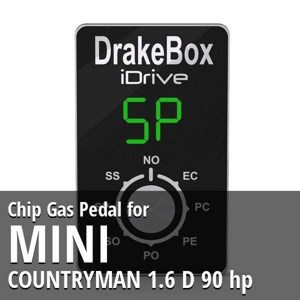 Chip Mini COUNTRYMAN 1.6 D 90 hp Gas Pedal