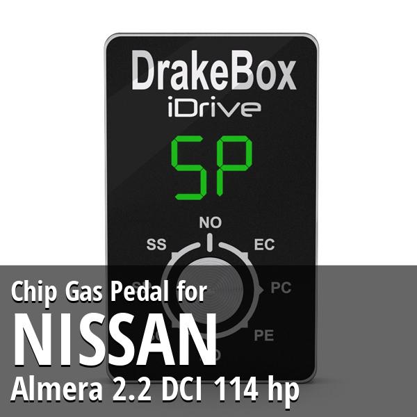 Chip Nissan Almera 2.2 DCI 114 hp Gas Pedal