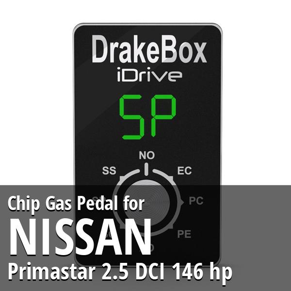 Chip Nissan Primastar 2.5 DCI 146 hp Gas Pedal