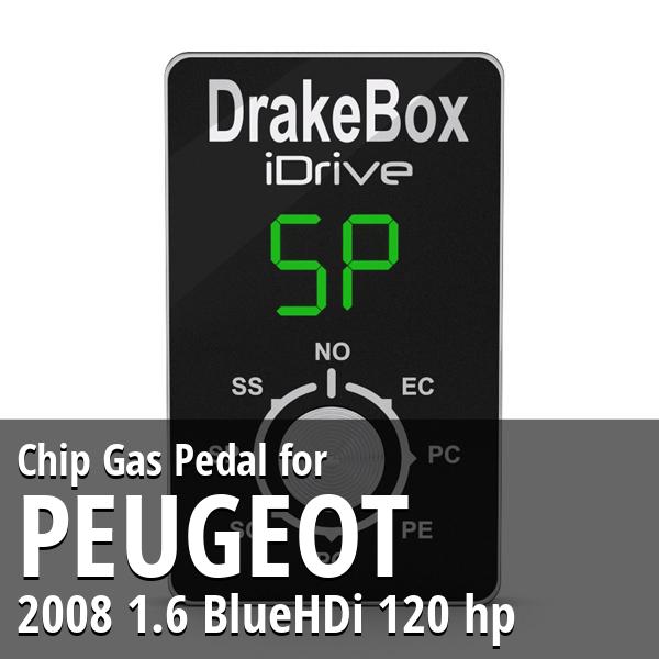 Chip Peugeot 2008 1.6 BlueHDi 120 hp Gas Pedal