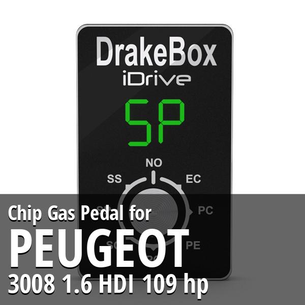 Chip Peugeot 3008 1.6 HDI 109 hp Gas Pedal