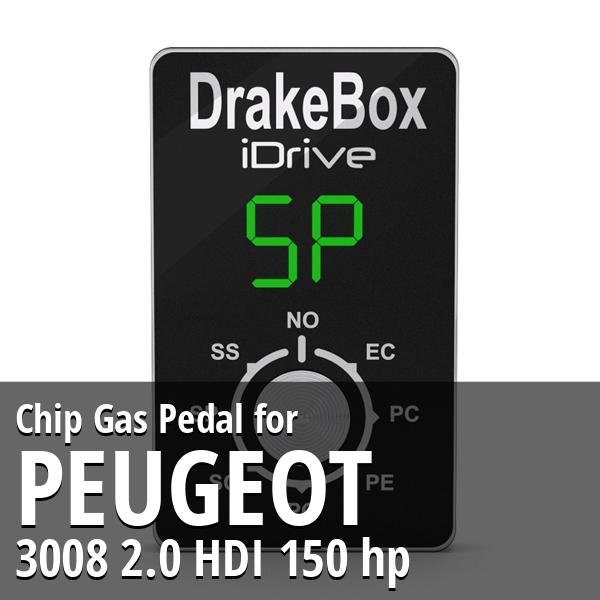 Chip Peugeot 3008 2.0 HDI 150 hp Gas Pedal